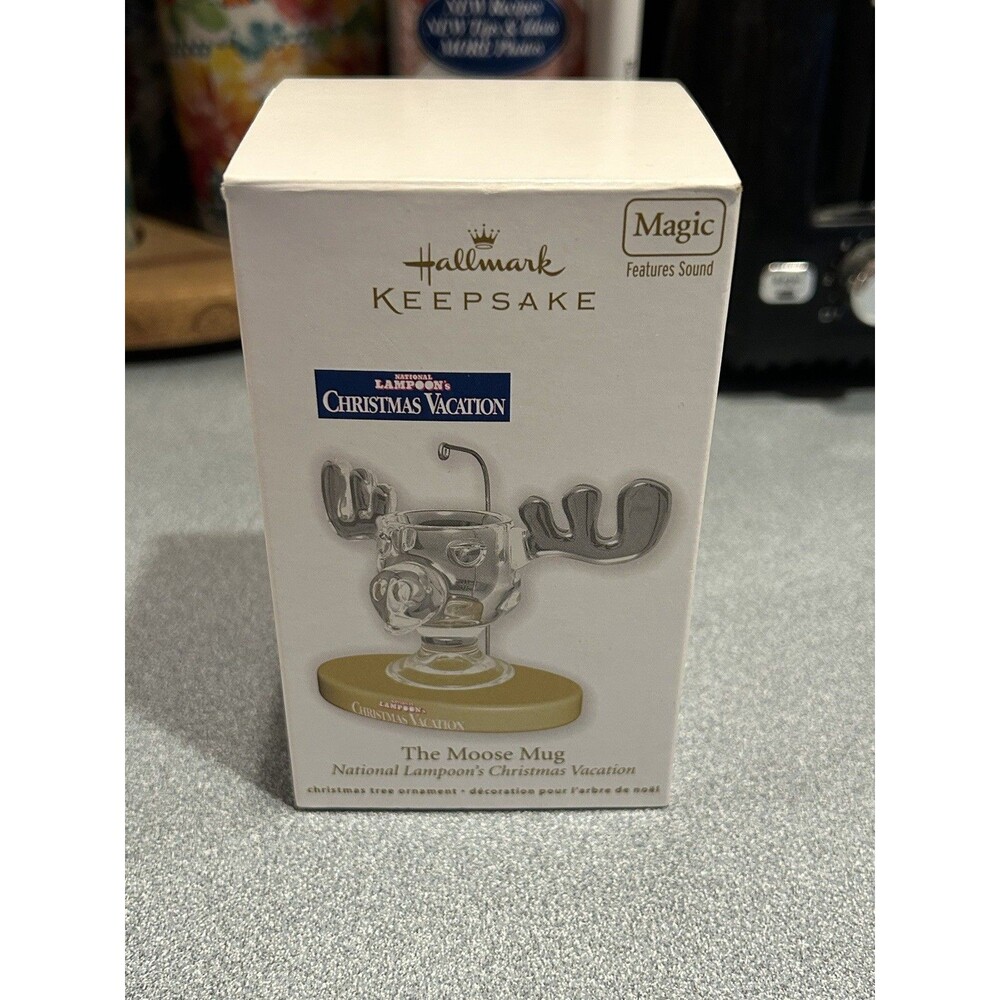2012 Hallmark NATIONAL LAMPOON Christmas Vacation MOOSE MUG Keepsake Ornament